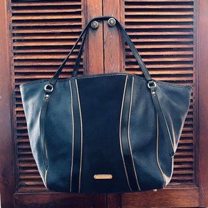 Hard-to-find Burberry Leather and Suede Tote Bag